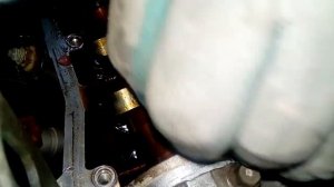 Chevrolet Lacetti, шевроле лачетти, дым из под клапанной крышки, эмульсия, сняли гбц. Ч.2