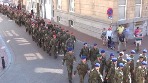 German march in Blankenberge