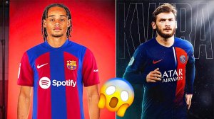 WHAT A TRANSFERS!  XAVI SIMONS to BARCELONA and KHVICHA to PSG!? FOOTBALL NEWS