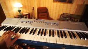 Kvintet USSR vintage soviet analog synthesizer Piano Strings, Electro Organ