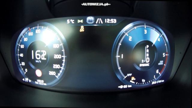 Volvo V90 D5 Polestar acceleration 0-100 km/h 0-200 km/h 0-400 m racelogic смотреть онлайн