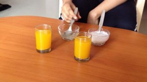 Turmeric Water  is a Natural Indicator  to detect Acid or Base Science Experiment