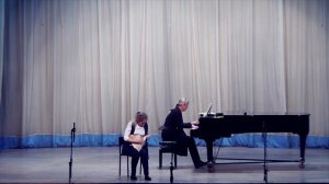 Данилова Анастасия - Е.Кичанов - Концерт №1 для балалайки с оркестром, 1 часть