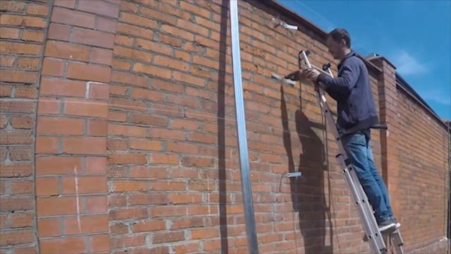 монтаж металлического сайдинга