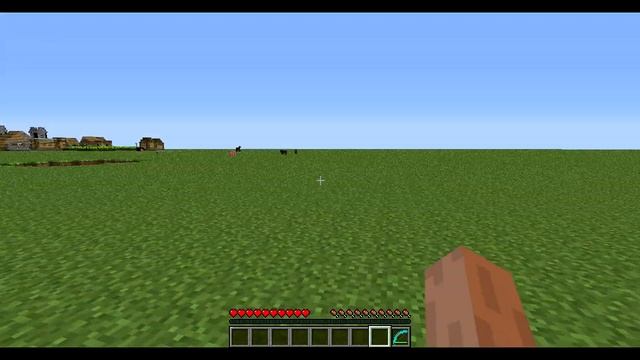 Обзор мода в minecraft №2. Алмазный лук + 5 стрел. смотреть онлайн