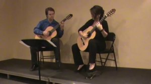 Milonga by Jorge Cardoso- Deanna and Felix Guitar Duet