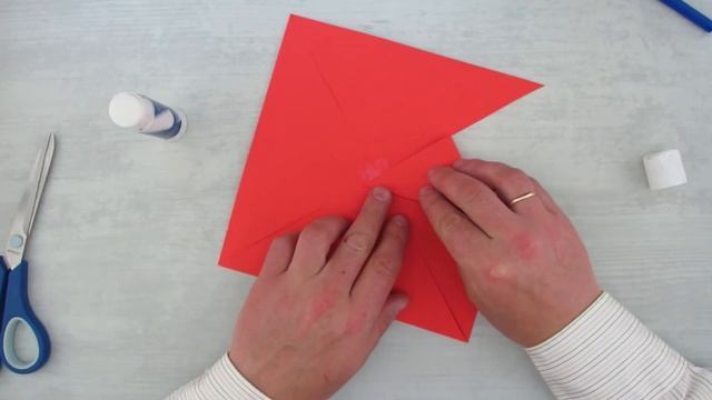 Оригами  вентилятор из бумаги легко и просто/ Origami spinner made of paper is easy and simple