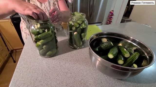 БЫСТРЫЙ РЕЦЕПТ МАЛОСОЛЬНЫХ ОГУРЦОВ. УЧИМСЯ ГОТОВИТЬ!