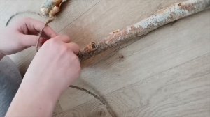Новогодняя елка из веток и веревки!!! Инструкция по сборке