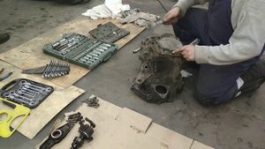 #Транспортер_Т4 снятие и разборка КПП двигатель 1,9
