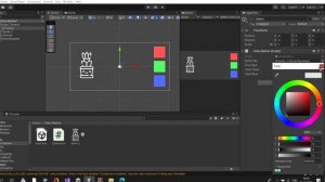 Как менять цвет с помощью нажатия на кнопку в Unity | Алекс Вайс