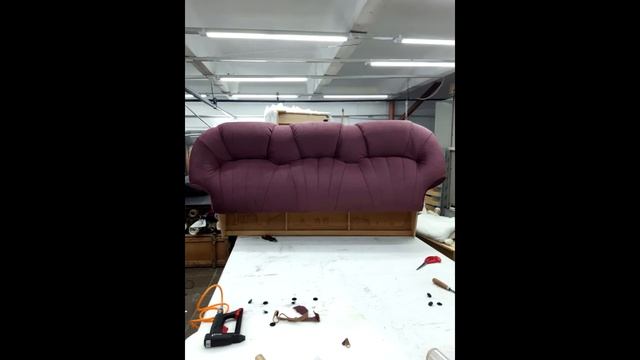 Перетяжка 3 х местного дивана велюром смотреть онлайн