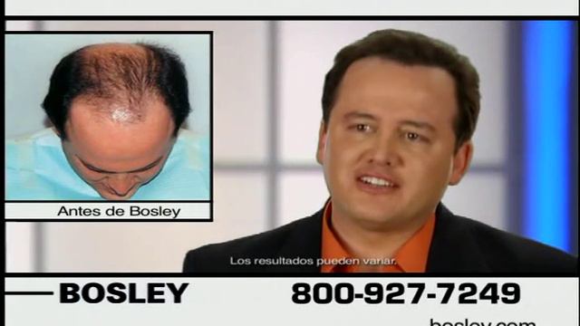Bosley Medical TV Commercial - "Contemporary Choices" (Spanish) смотреть онлайн