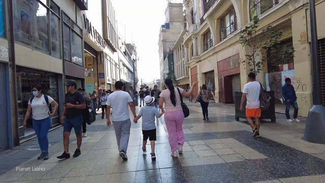 LIMA PERU Walking Tour - CENTRO DOWNTOWN 4K 2022 ?? смотреть онлайн