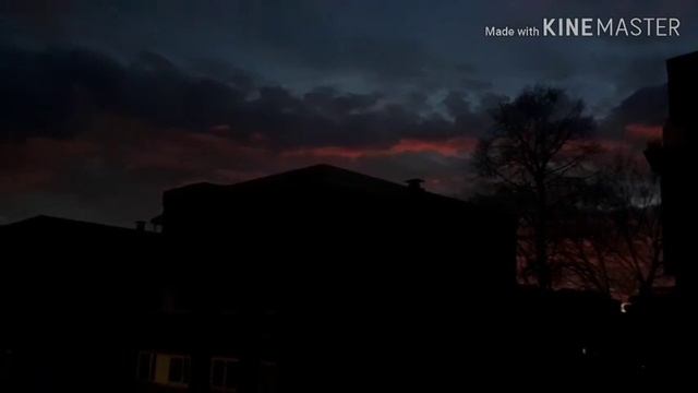 Вечернее НЕБО!! КрАсОтА неописуемая... 14.11.2018 в самом конце ФОТО,которое сделала  моя ВНУЧЕНЬКА смотреть онлайн