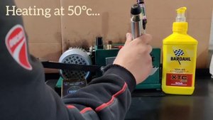 BARDAHL XTC C60 10W50 BRASS FRICTION TEST