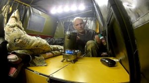 Гусеничный вездеход Хома. Часть 2  ночлег