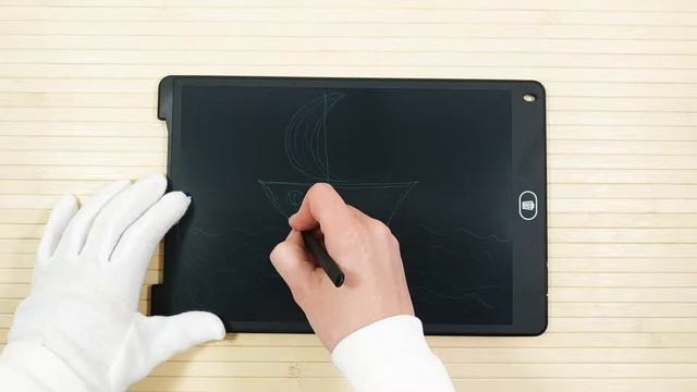 Графический планшет Lesko LCD Writing Tablet 12" Red смотреть онлайн