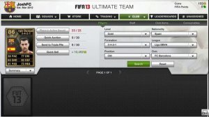 FIFA 13 Giveaway - IF Sergio Busquets!