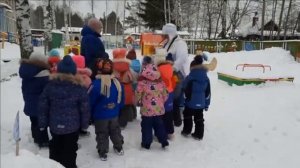 Прогулка в старшей группе Хлебникова Н.С. 2021 год