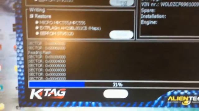 Opel Vektra C 1.9DTH отключение EGR смотреть онлайн