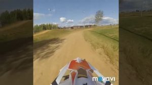 Питбайк bse mx 125 в городе, на квадрике по кроссовой трассе!