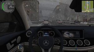 Обзор Машины MERCEDES-BENZ E400D.В Игре City Car Driving.Pegass Рулит.