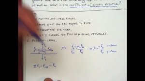 Finding the coefficient of friction on a flat surface