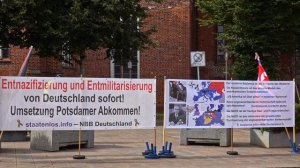 75 Jahre Terrorherrschaft der NATO! Wittenburg 1. August 2024