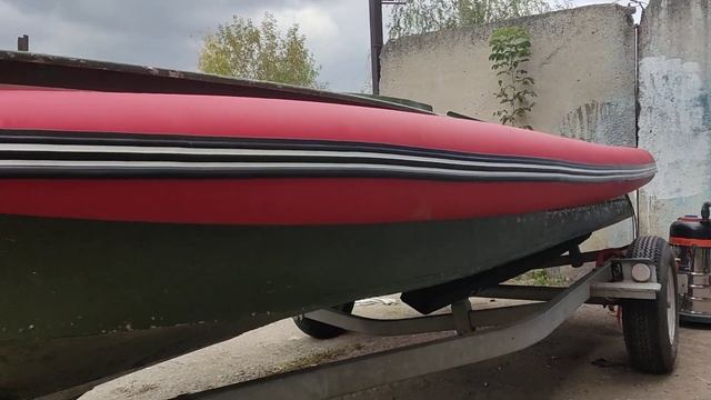 Установка баллонов остойчивости на алюминиевые лодки. смотреть онлайн