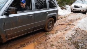 Покатушки на паркетниках  в суровых условиях (слабонервным не смотреть)