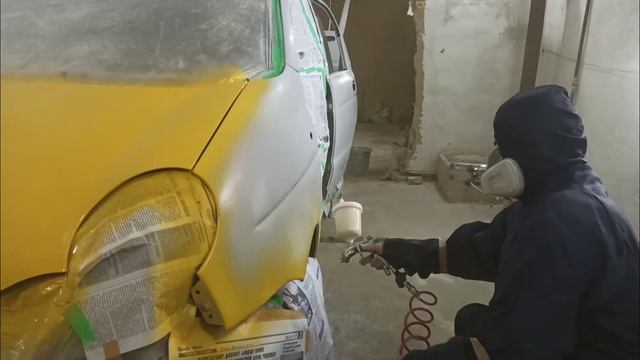 матиз покраска кузовной ремонт смотреть онлайн