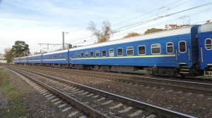 Электровоз ЧС7-270 (ТЧЭ-1) со скорым поездом №073Я Москва - Кривой Рог/Днепр.