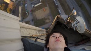 упал с 17 этажки! #ласнамяе