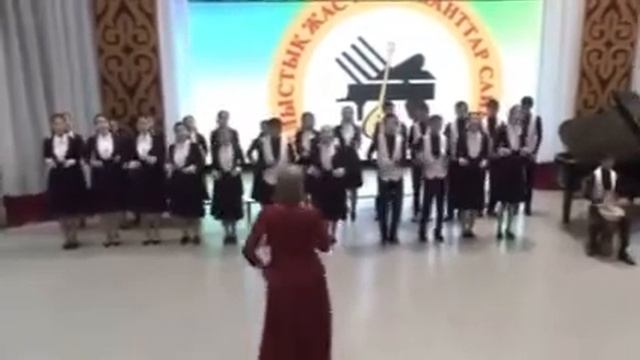 Хор Балдаурен. Африканская народная песня Сиахамба. смотреть онлайн