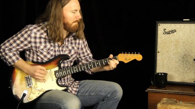 1967 Valco Supro Thunderbolt Combo Tone Review and Demo смотреть онлайн