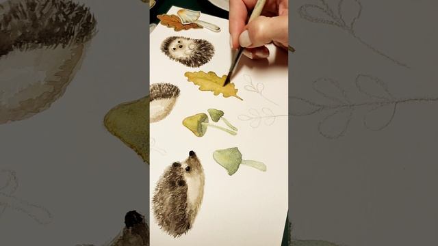 Рисуем сюжеты из леса смотреть онлайн