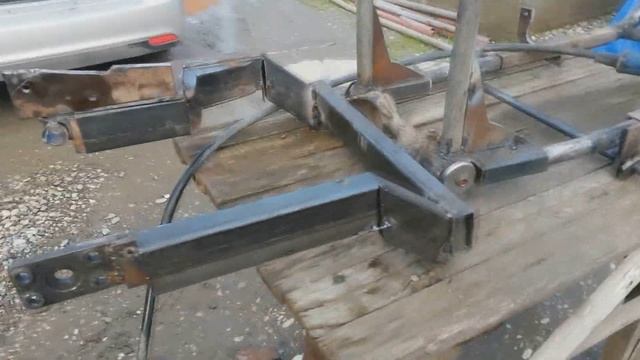 проект зазоцикла часть 9\\ Обварка рамы, маятника и выхлопа смотреть онлайн