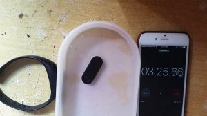 Mi band 2 Water Test / Techno K3