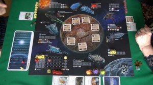 325 Чужие рубежи - играем в настольную игру. Alien Frontiers board game.