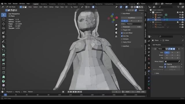 Creating a Game Character - The Rogue - Blender 3 смотреть онлайн