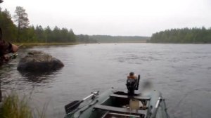 Рыбалка в Карелии! Река Сегежа
