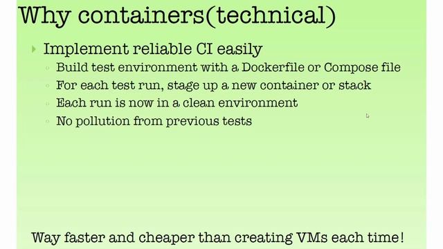 Section 2.2 - Docker: Why Containers ? смотреть онлайн