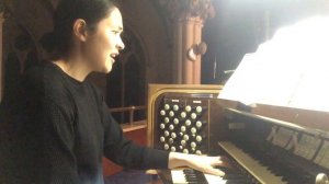 'Holy Is His Name' (hymn by John Michael Talbot) - on pipe organ