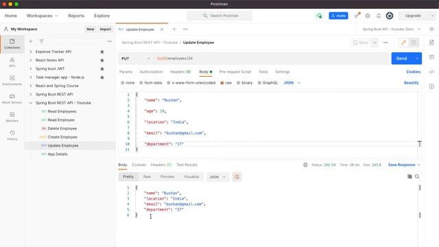 Build REST API with Spring Boot and JPA [2021] - 13 Jackson @JsonIgnore and @JsonProperty смотреть онлайн
