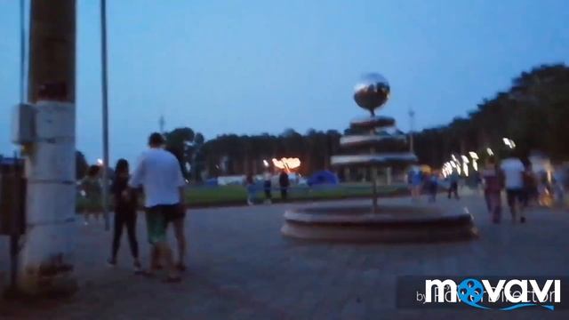 Световая аллея Белогорск // НОЧНОЙ ГОРОД