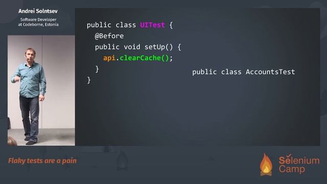 Flaky tests are a pain (Andrei Solntsev, Estonia) [RU] смотреть онлайн