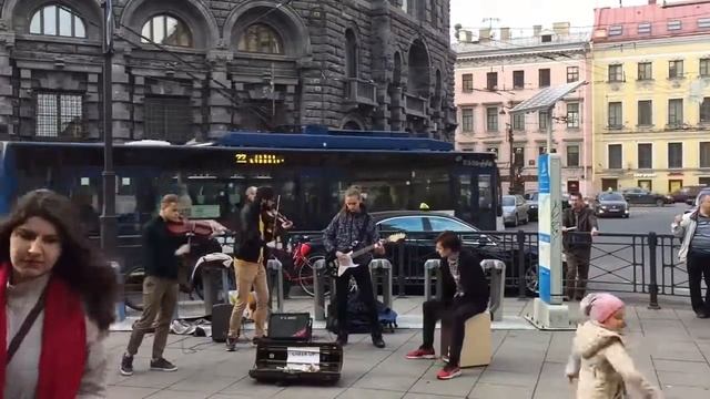 Музыканты на улицах Санкт Петербурга смотреть онлайн