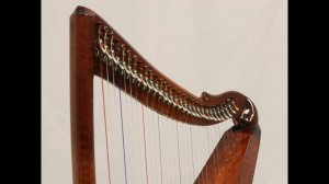 Music Makers Sonnet Lap Harp in Tiger's Eye Bronze