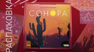 Настольная игра | СОНОРА | Распаковка